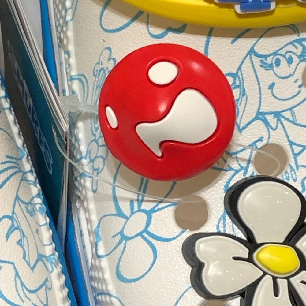 CROCS X SMURFS SMURFETTE super cute clog with jibbitz size 7 nwt - Picture 5 of 13